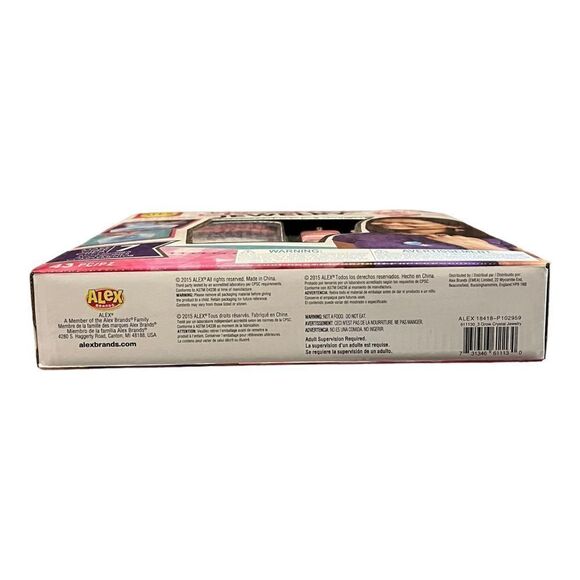 ALEX Toys DIY Wear Grow Crystal Jewelry Kit Multicolr New - Picture 3 of 3